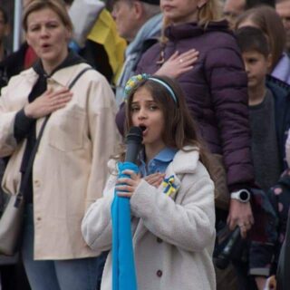25 лютого 2023 року у місті Ніцца, Франція відбувся мітинг єдності Українців до річниці повномасштабного вторгнення рф в Україну
