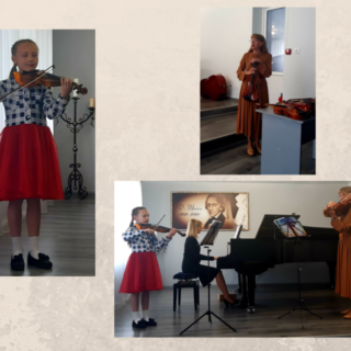 Концерт для батьків учнів класу викладачів Світлани Тарадуди та Данути Король