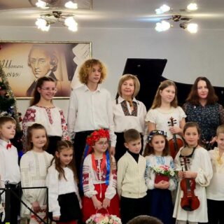 Концерт для батьків учнів Вікторії Ковальчук
