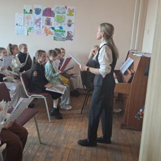 Відкритий урок з хором елементарного підрівня «ДоМіСолька»