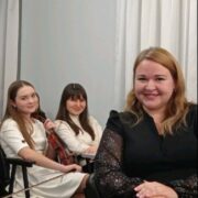 Христинка з викладачами