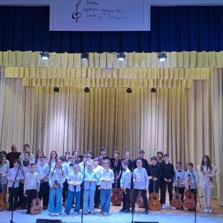 У Луцькій музичній школі №1 імені Фридерика Шопена  відбулася творча зустріч гітаристів