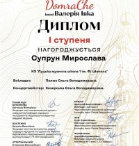 Конкурс домристів.