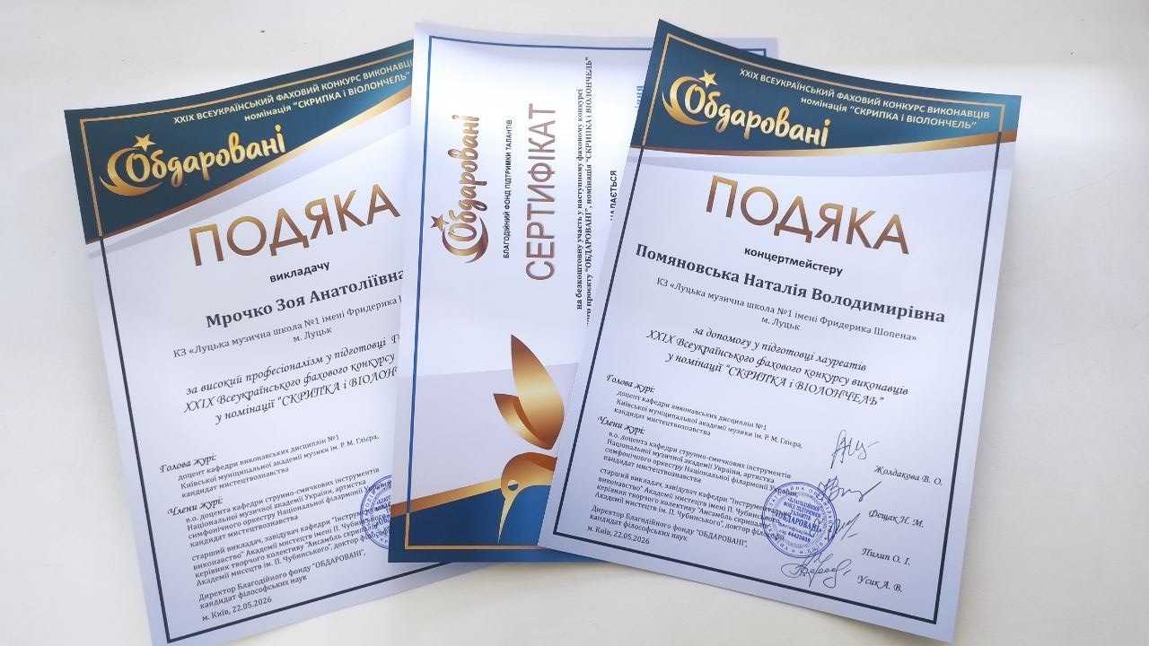 Дипломи БП